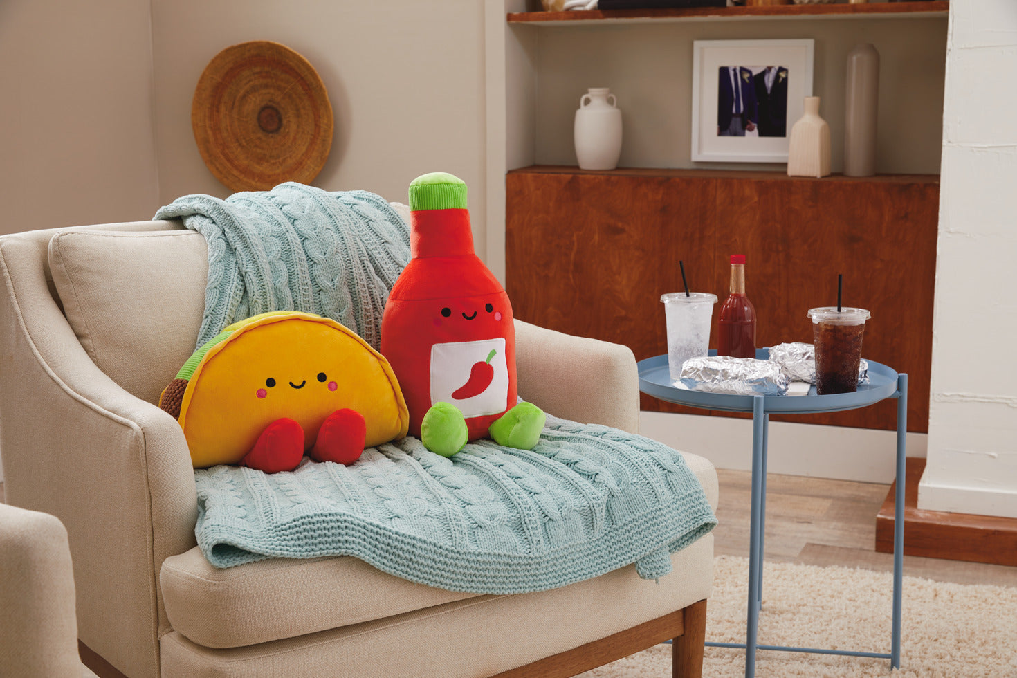Taco and Hot Sauce Magnetic Plush (Extra Large) – Better Together