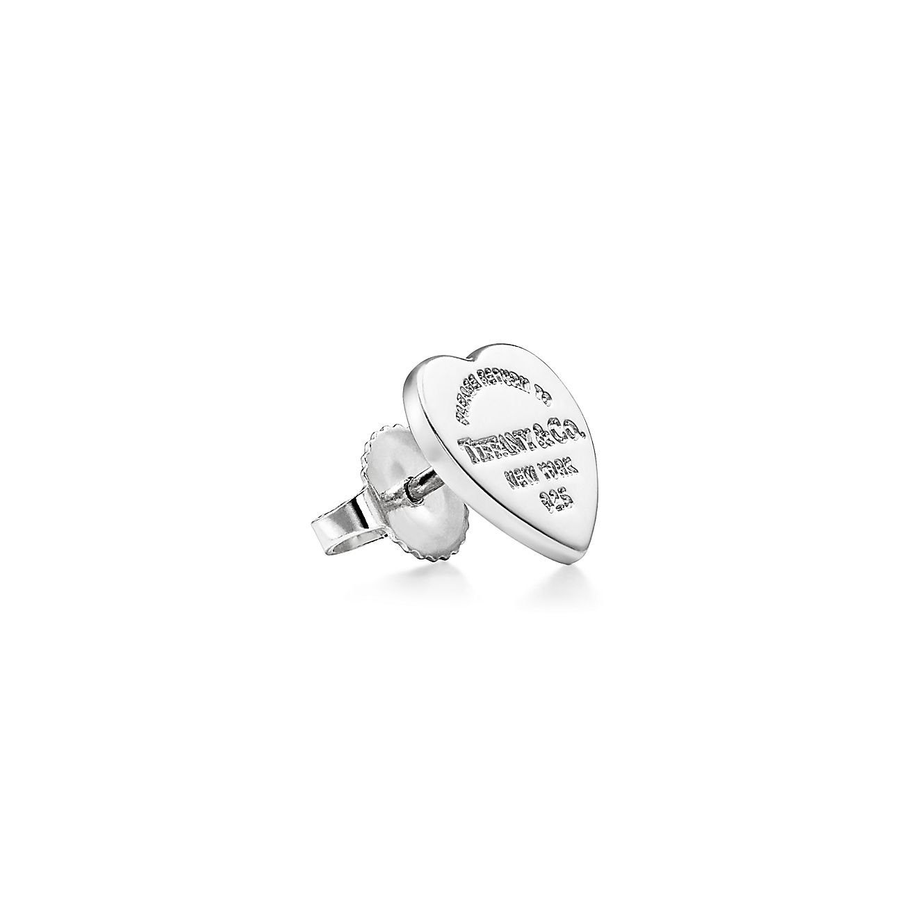 18K Return to Tiffany Lovestruck Heart Tag & Arrow Earrings