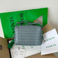 BOTTEGA VENETA BV LOOP SMALL 23CM GREY CALFSKIN