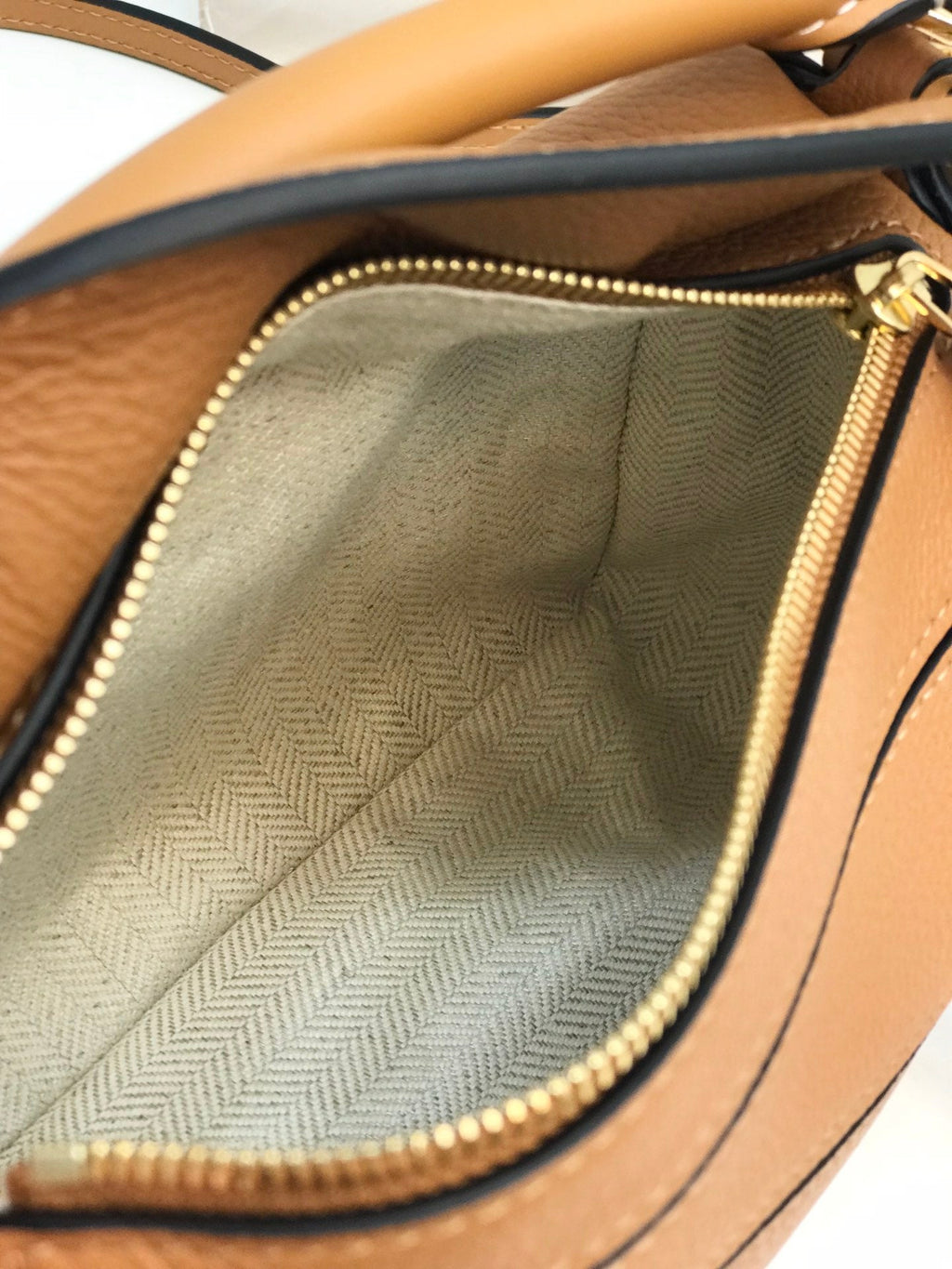 LOEWE LOE MINI 18 PUZZLE BAG IN WARM DESERT CALFSKIN