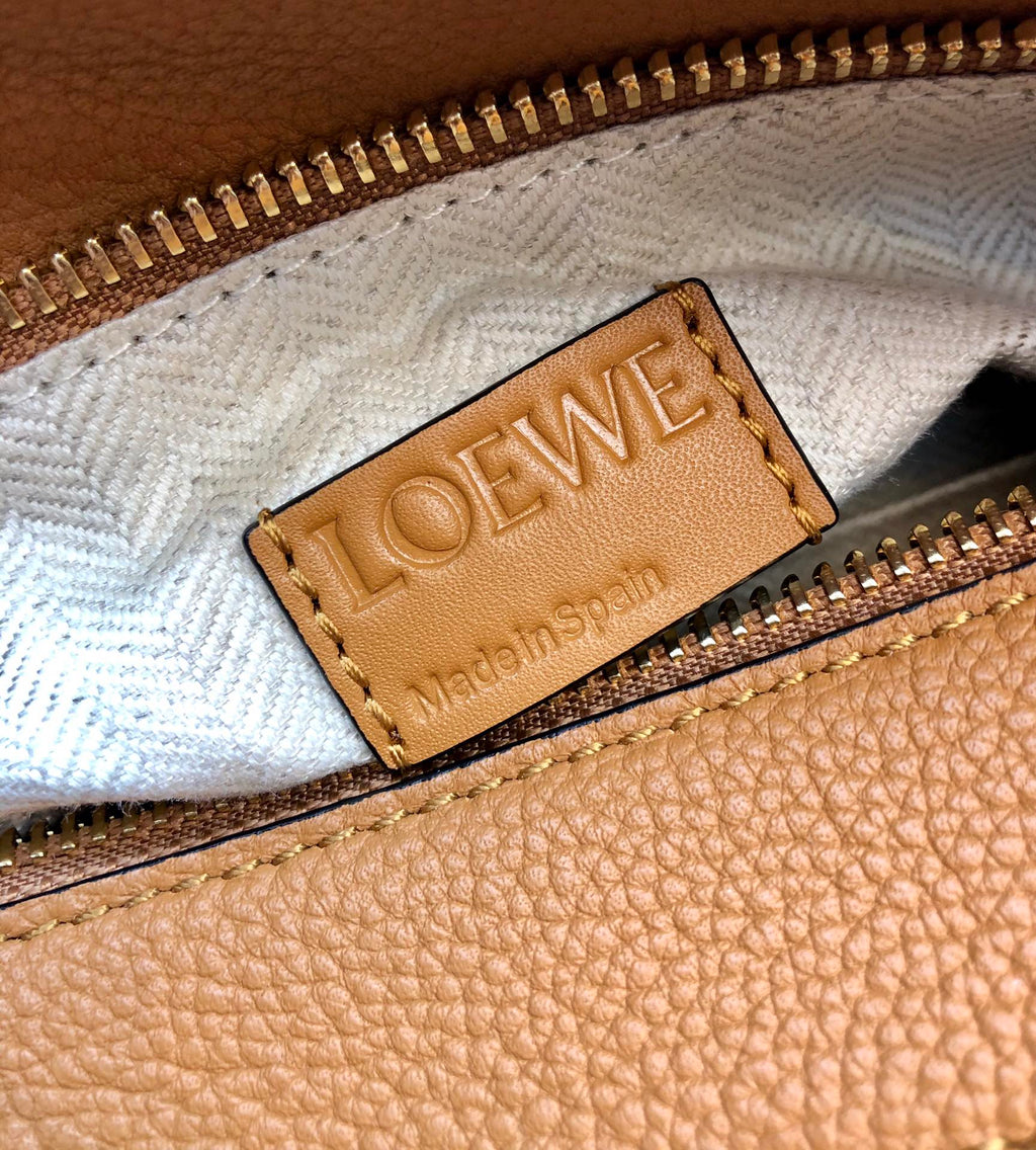 LOEWE LOE MINI 18 PUZZLE BAG IN WARM DESERT CALFSKIN