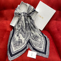 DIOR SCARF 140 CM IN WOOL MIX SILK 667138
