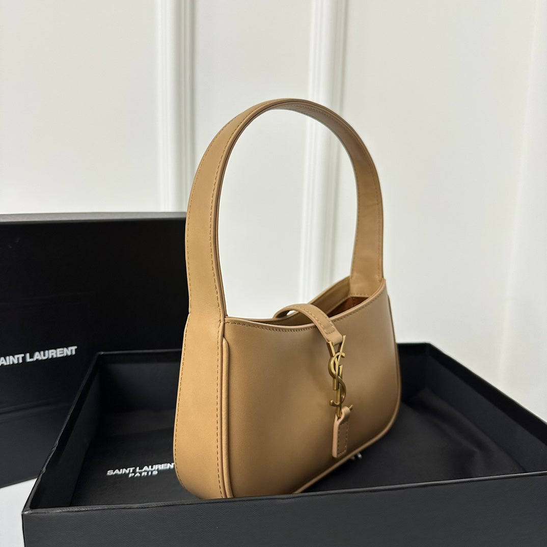 SAINT LAURENT MINI 19 YELLOW CREAM SMOOTH CALFSKIN