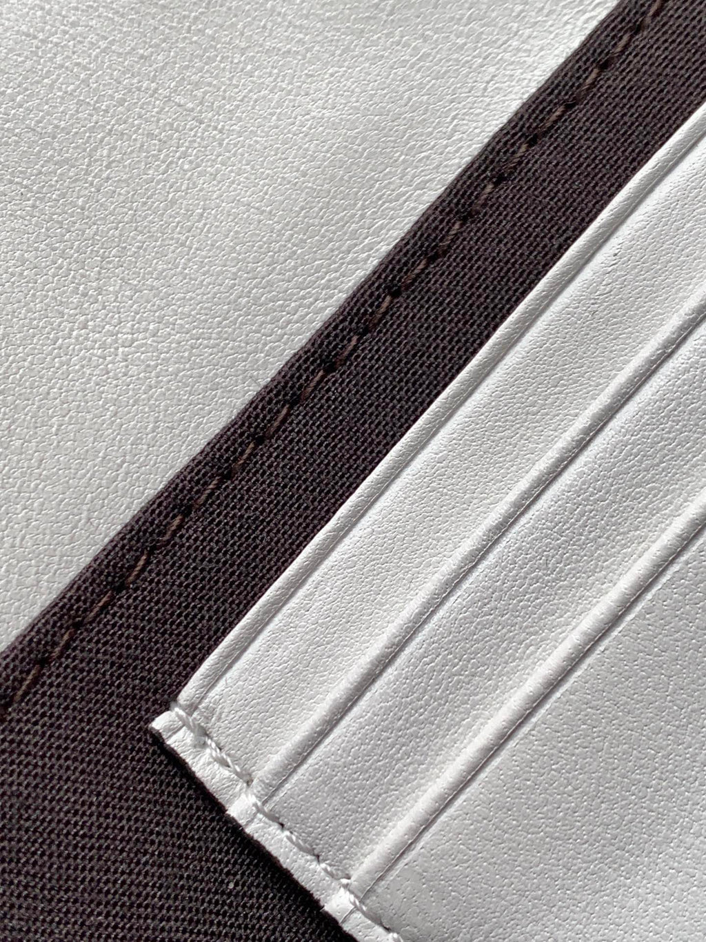 FENDI Mini Baguette Bag 20 With FF Motif White Leather Ghw