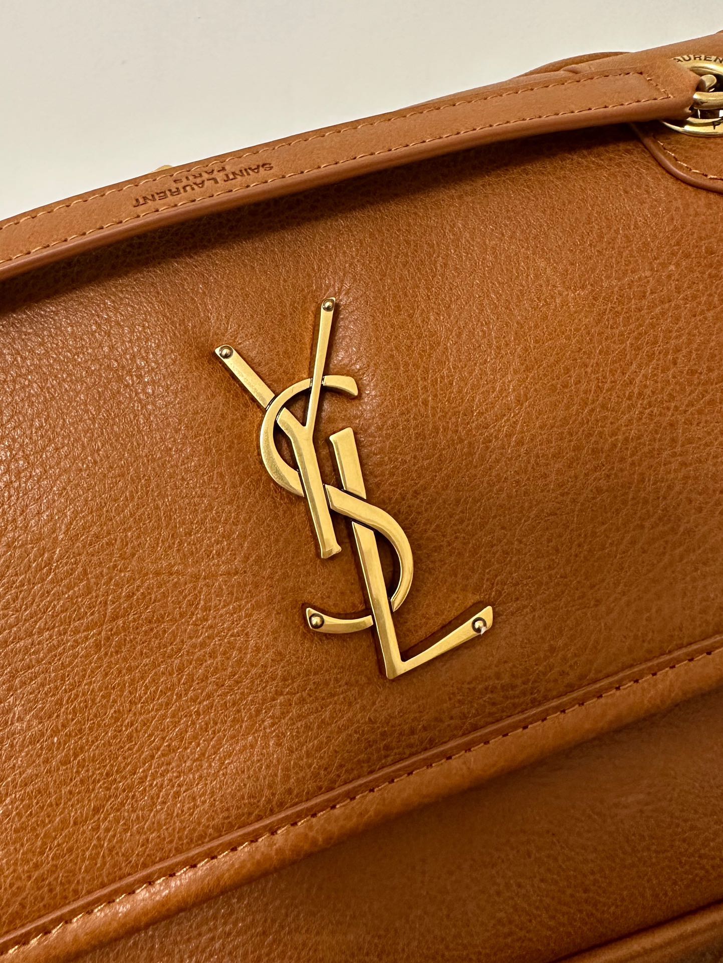 SAINT LAURENT NIKI MEDIUM 26 LAMBSKIN CINNAMON BROWN