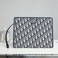DIOR BOOK TOTE 26 IN BLACK OBLIQUE JACQUARD