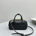 MIU MIU ARCADIE SMALL 22 BAG IN BLACK CALFSKIN