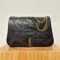 SAINT LAURENT JAMIE 43 LARGE LAMBSKIN BLACK