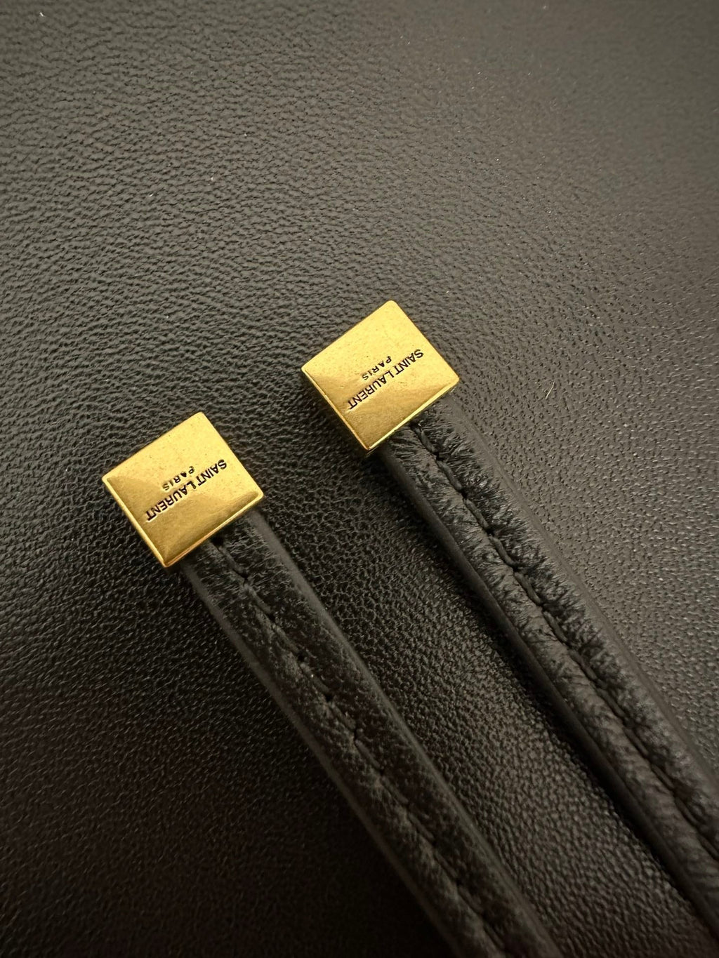SAINT LAURENT JAMIE 43 LARGE LAMBSKIN BLACK