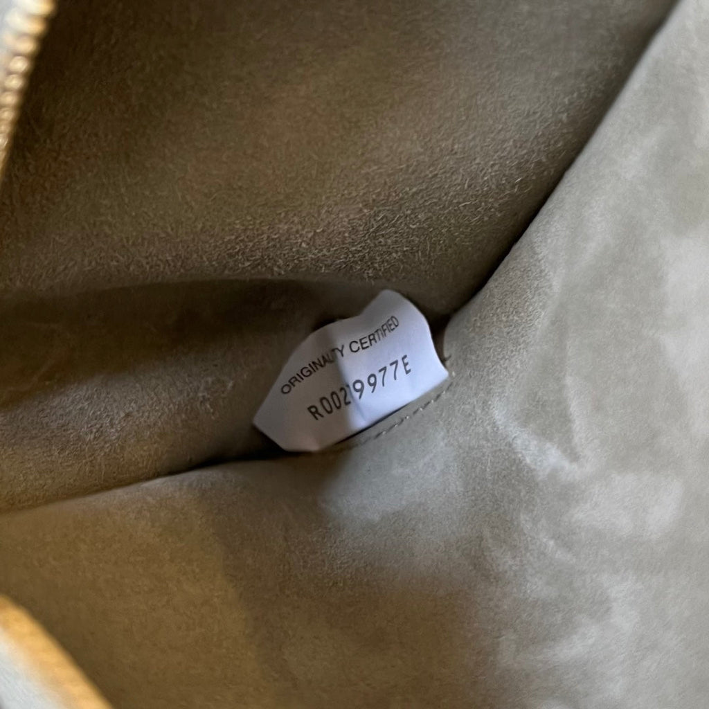 BOTTEGA VENETA MEDIUM SOLSTICE 44 SARDINE GREY LAMBSKIN