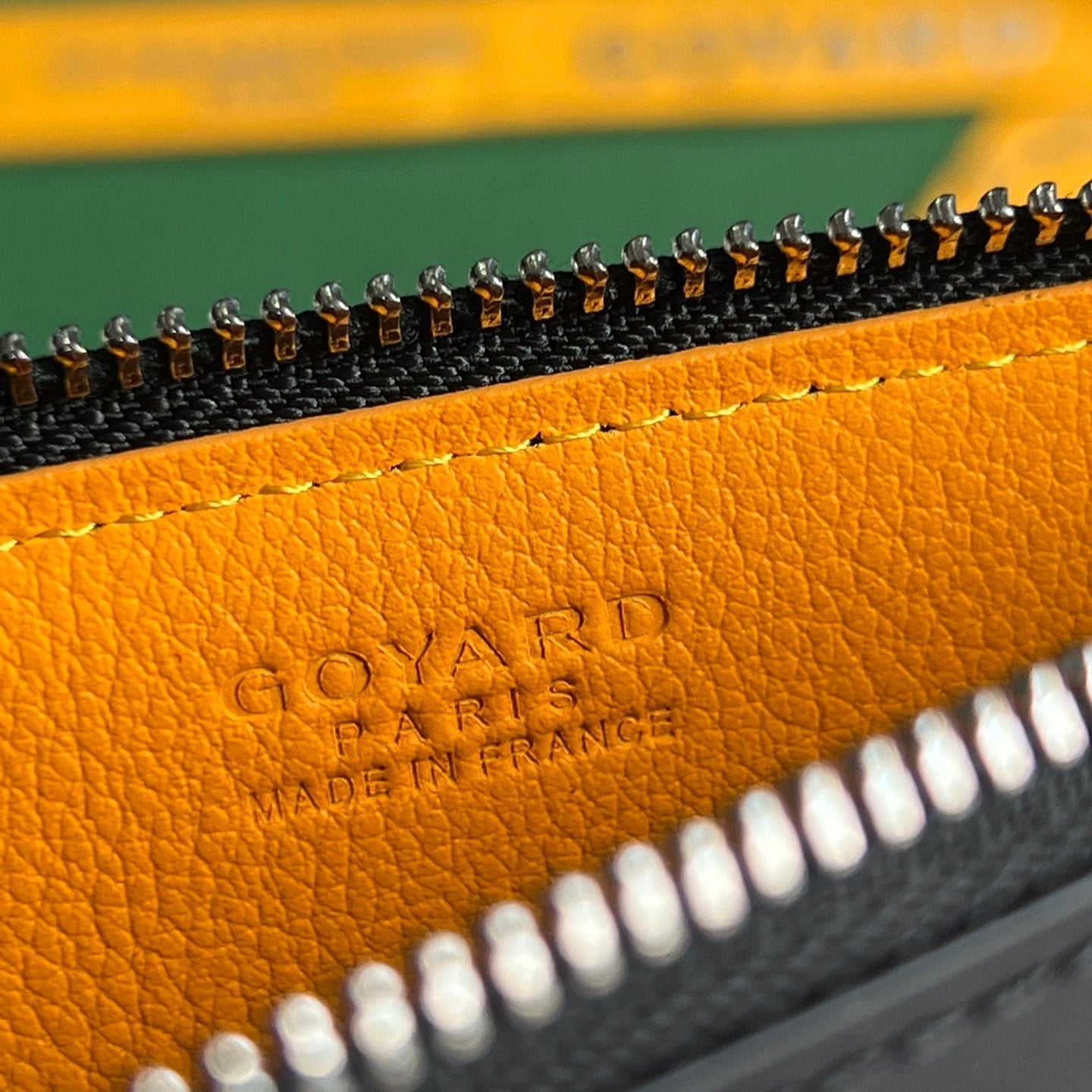 GOYARD INSERT LOUISE 21 IN BLACK GOYARDINE CANVAS