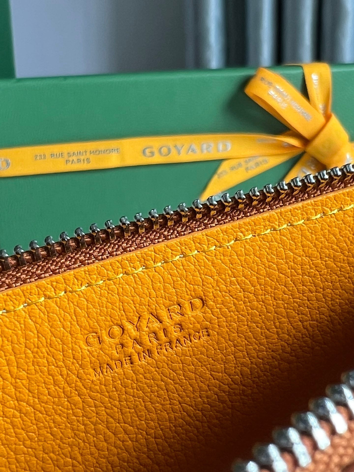 GOYARD INSERT LOUISE 21 IN BROWN GOYARDINE CANVAS
