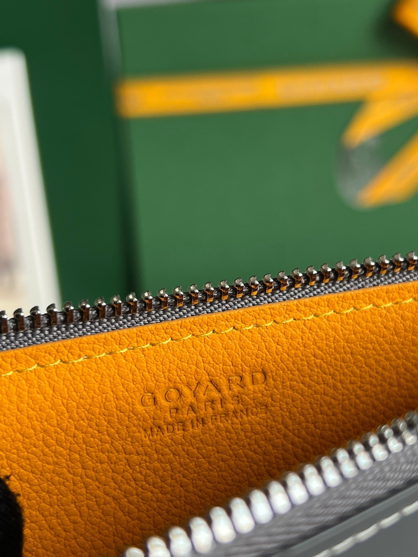 GOYARD INSERT LOUISE 21 IN GREY GOYARDINE CANVAS