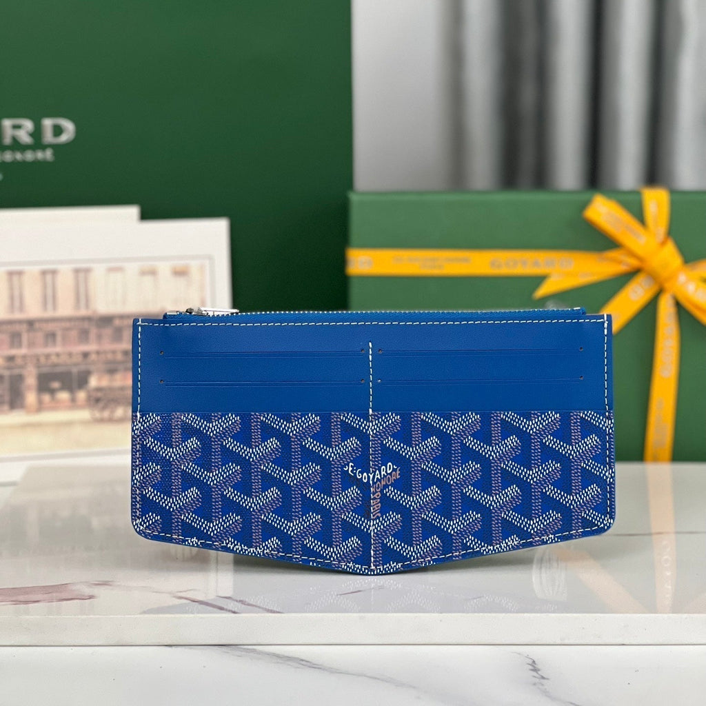 GOYARD INSERT LOUISE 21 IN TORY BLUE GOYARDINE CANVAS