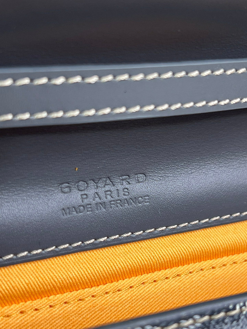 GOYARD MONTE-CARLO PM CLUTCH 25 IN GRAY GOYARDINE CANVAS
