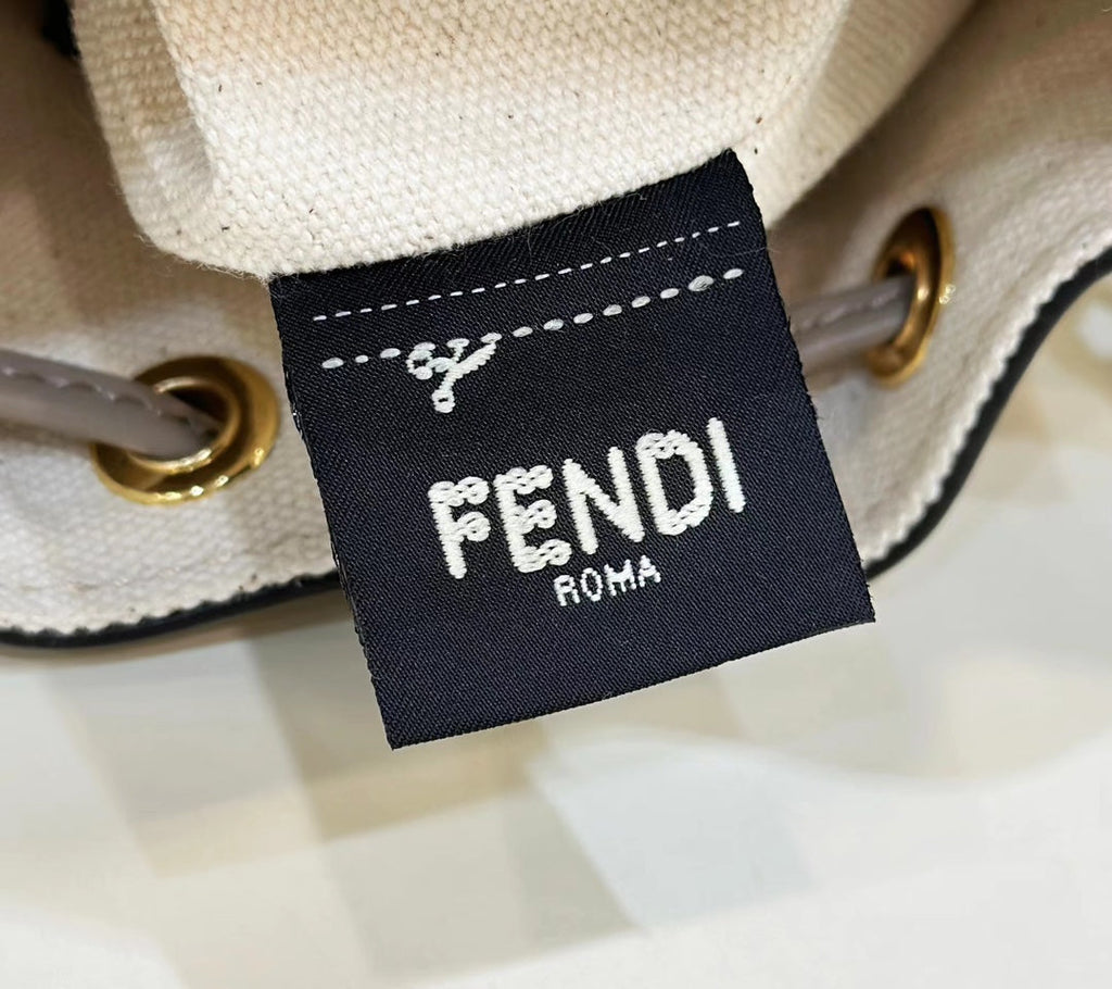 FENDI MON TRESOR 18 WITH FF MOTIF IN MULTICOLOR JACQUARD FABRIC