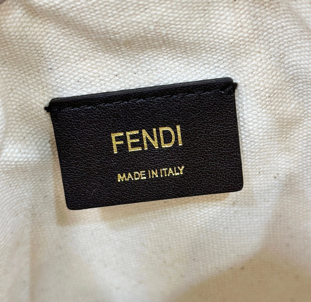 FENDI MON TRESOR 18 WITH FF MOTIF IN MULTICOLOR JACQUARD FABRIC