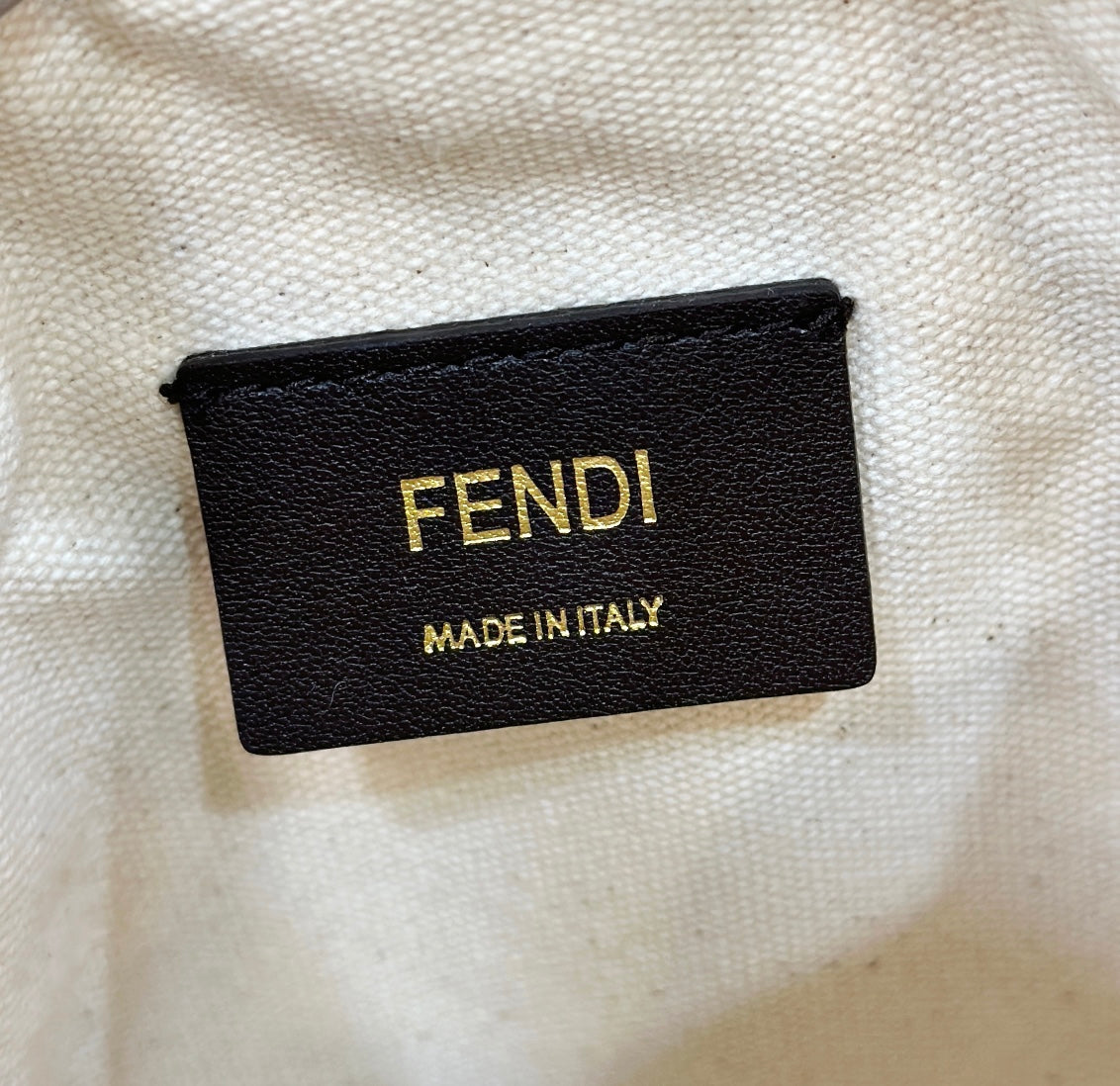 FENDI MON TRESOR 18 WITH FF MOTIF IN MULTICOLOR JACQUARD FABRIC