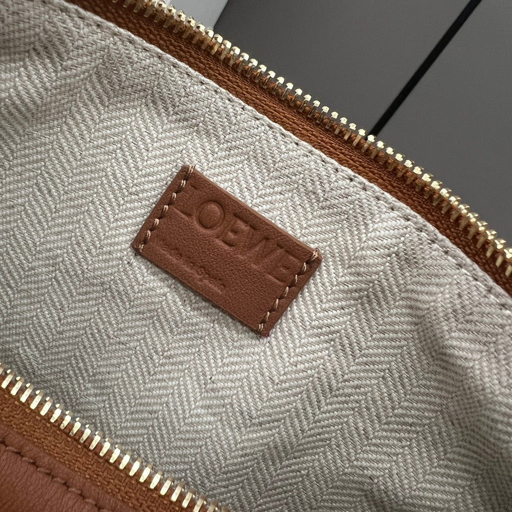 LOEWE LOE LUNA HOBO 28 BAG IN WARM DESERT CALFSKIN