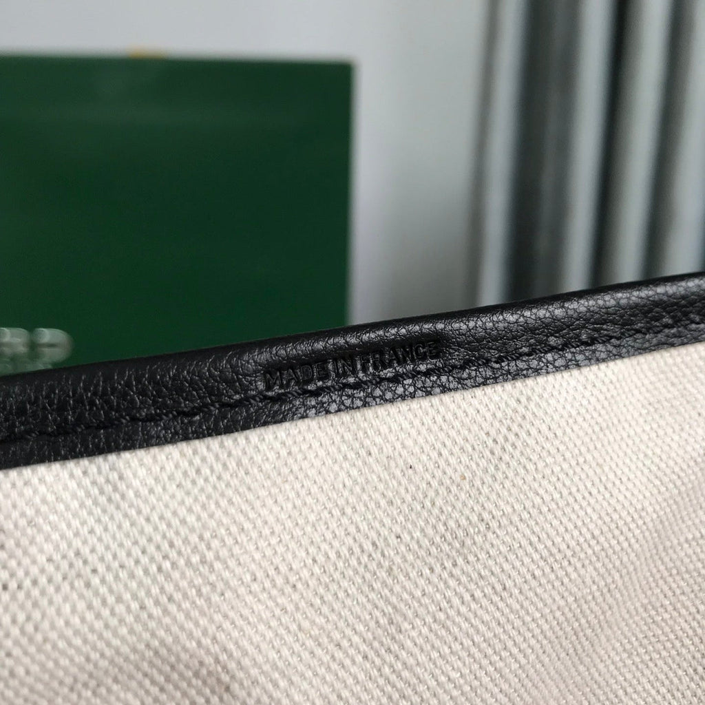 GOYARD SAINT LOUIS PM BAG 34 IN PINK LETTRES CAMOUFLAGE GOYARDINE CANVAS