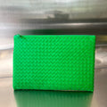 BOTTEGA VENETA INTRECCIATO 30 IN EMERALD GREEN LAMBSKIN