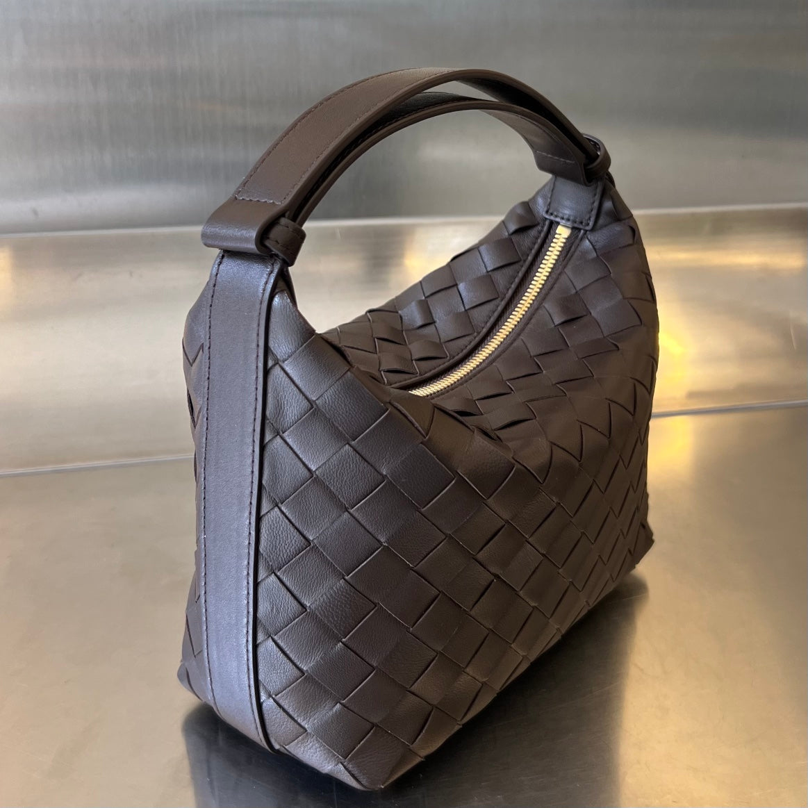 BOTTEGA VENETA WALLACE 22 BAG IN FONDANT CALFSKIN