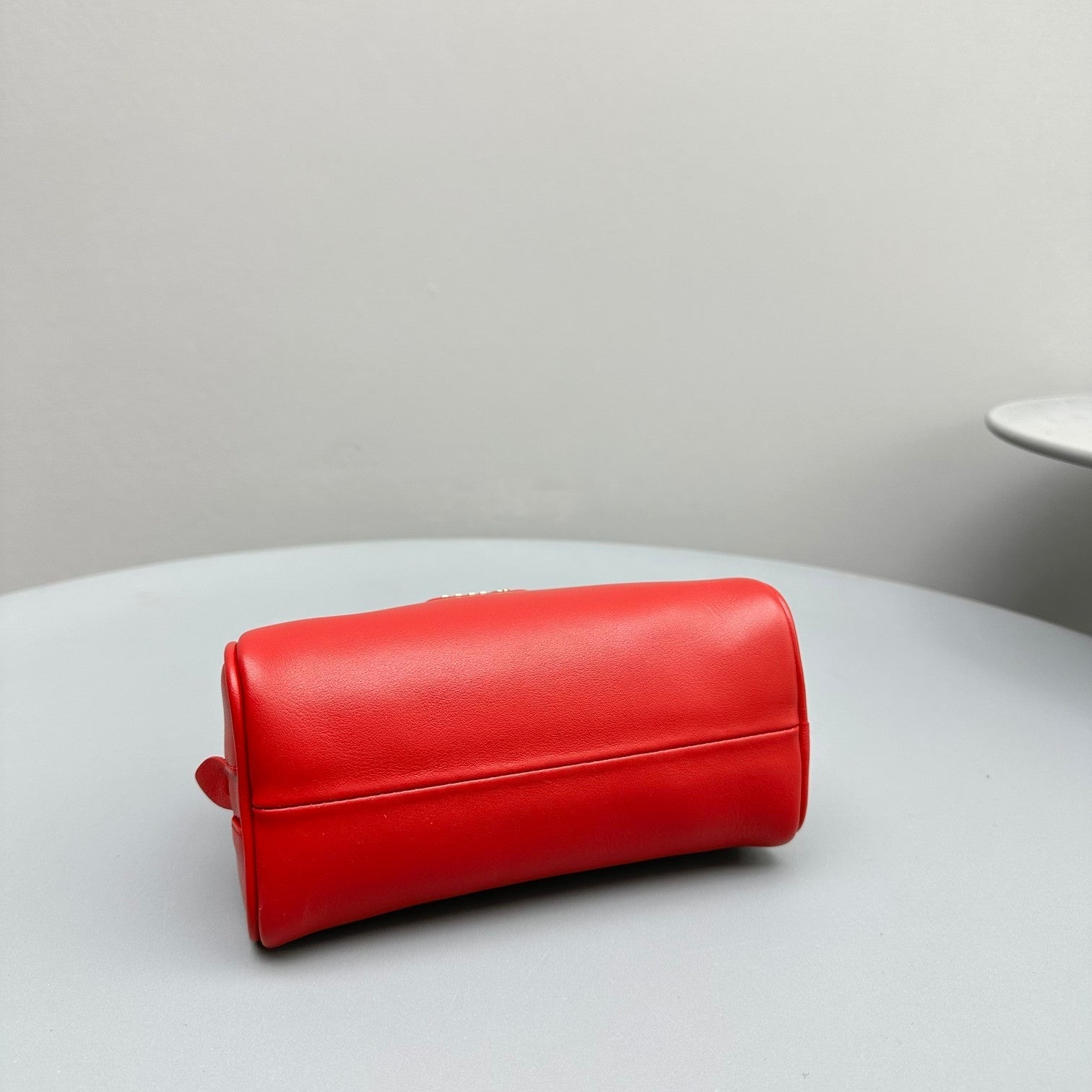 MIU MIU TOP-HANDLE 18 BAG IN RED CALFSKIN