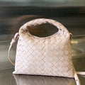 BOTTEGA VENETA MINI HOP 25 IN SOFT PEACH CALFSKIN