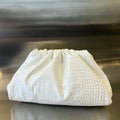 BOTTEGA VENETA Classic Pouch 40cm Plaster Calfskin