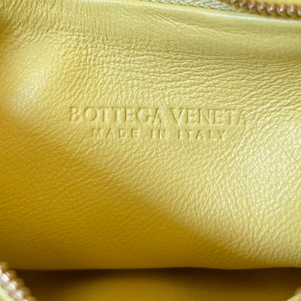 BOTTEGA VENETA SMALL GEMELLI 24 IN SHERBERT LAMBSKIN