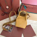 LORO PIANA MICRO BALE BAG IN MUSTARD YELLOW CALFSKIN