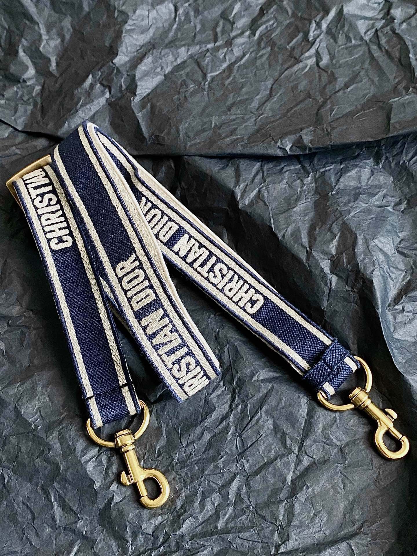 DIOR MINI BOOK TOTE 21 BLUE OBLIQUE EMBROIDERY