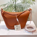 LOEWE LOE LUNA HOBO 27 BAG IN WARM DESSERT CALFSKIN