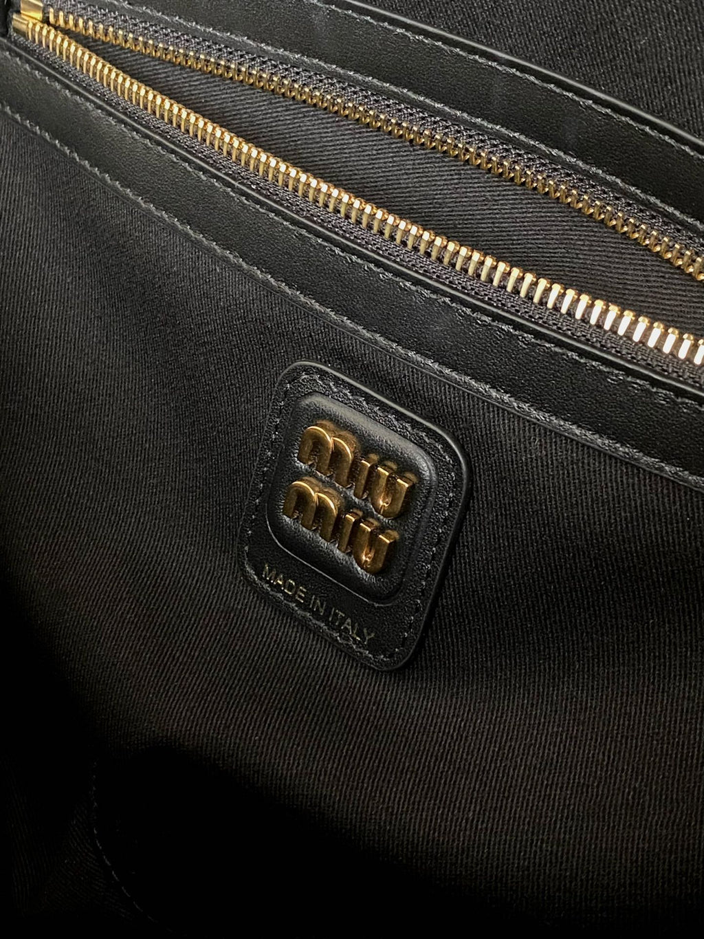 MIU MIU BEAU TOP HANDLE BAG 34 IN LODEN GREEN TARTAN AND BLACK LEATHER TRIM