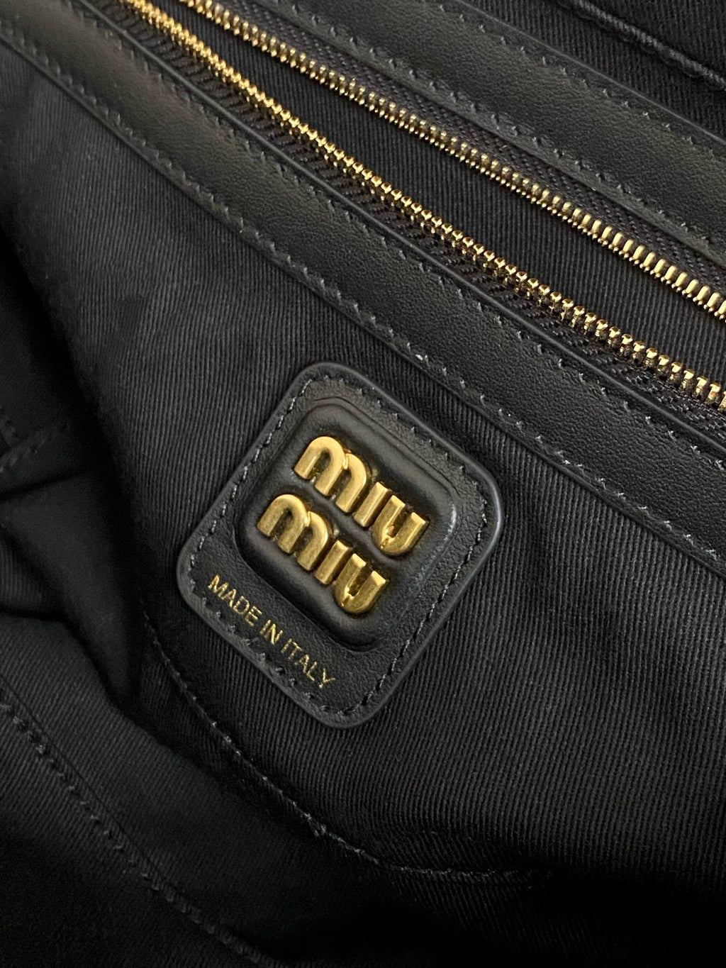 MIU MIU BEAU TOP HANDLE BAG 27 IN LODEN GREEN TARTAN AND BLACK LEATHER TRIM