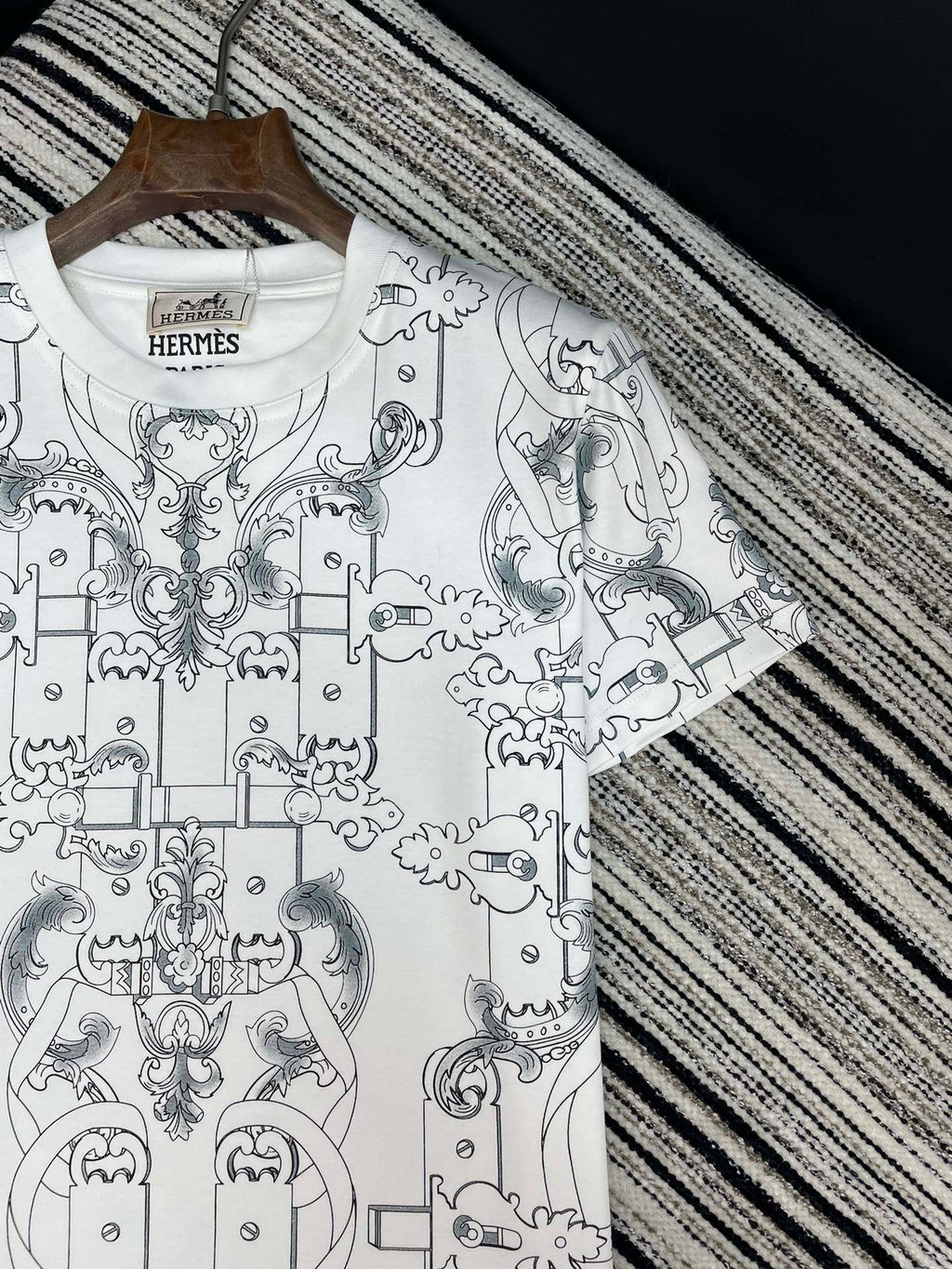 HERMES 25S CREW NECK T-SHIRT 460