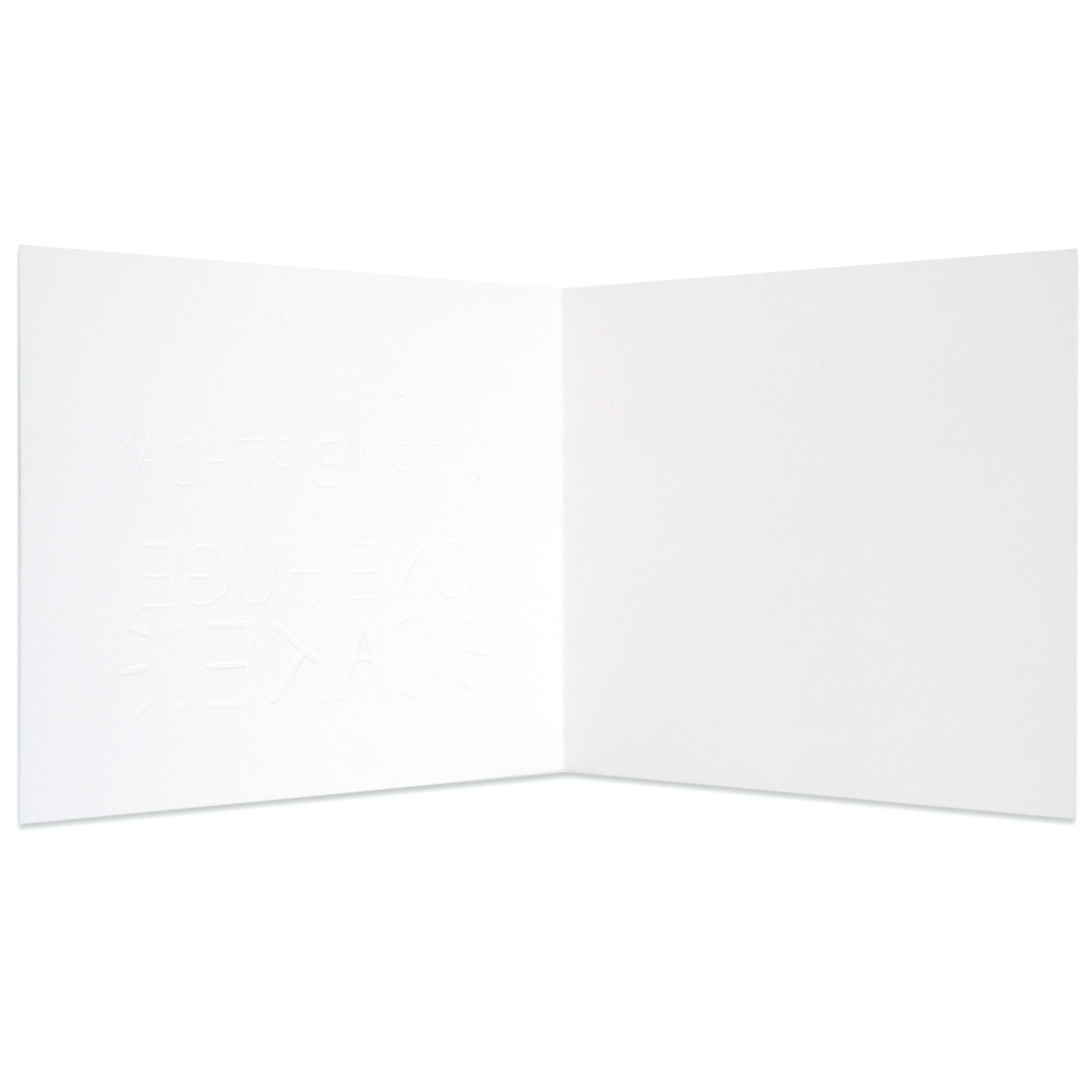 One Huge Cake Fun Birthday Card