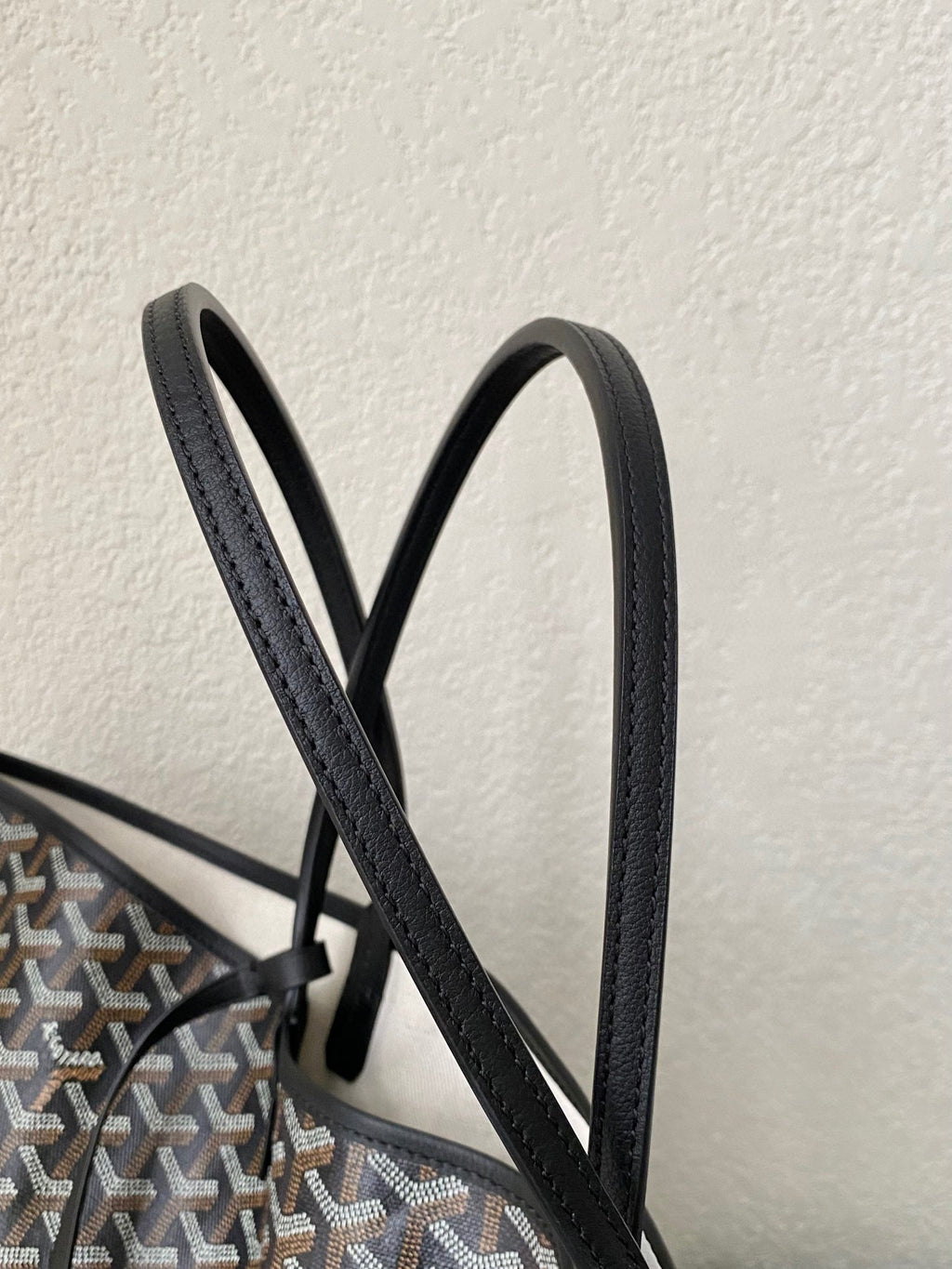 GOYARD SAINT LOUIS GM 40CM BLACK CANVAS
