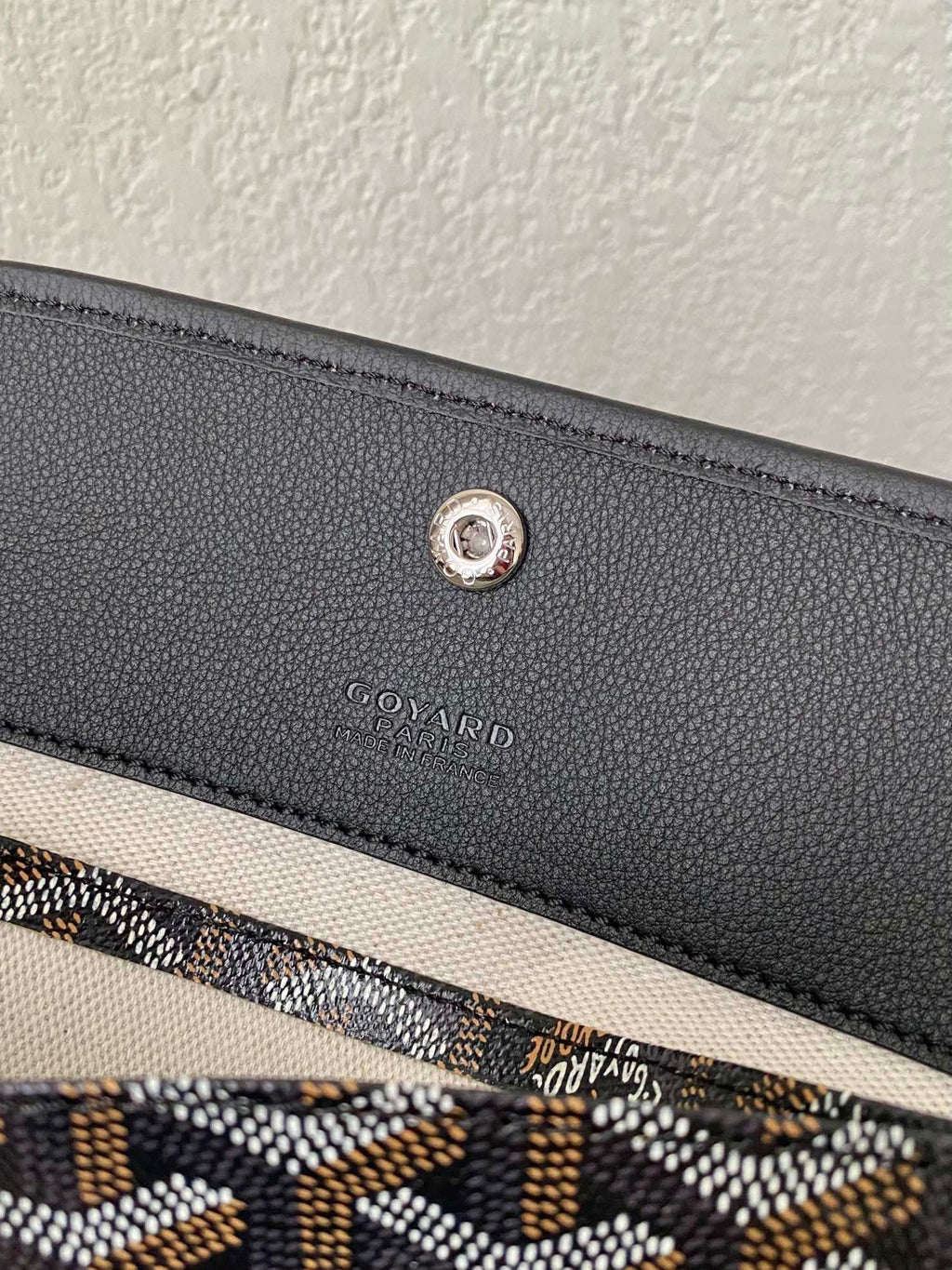 GOYARD SAINT LOUIS GM 40CM BLACK CANVAS