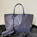 GOYARD SAINT LOUIS GM 40CM NAVY BLUE CANVAS