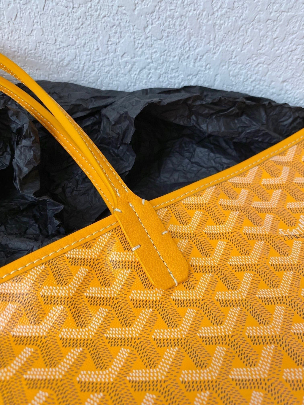 GOYARD SAINT LOUIS GM 40CM YELLOW CANVAS
