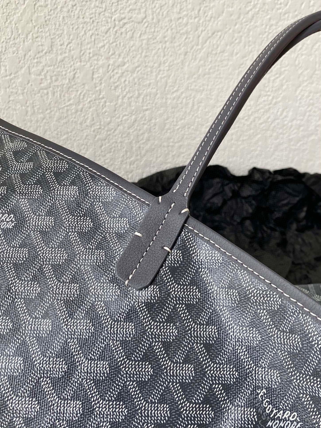 GOYARD SAINT LOUIS GM 40CM GREY CANVAS