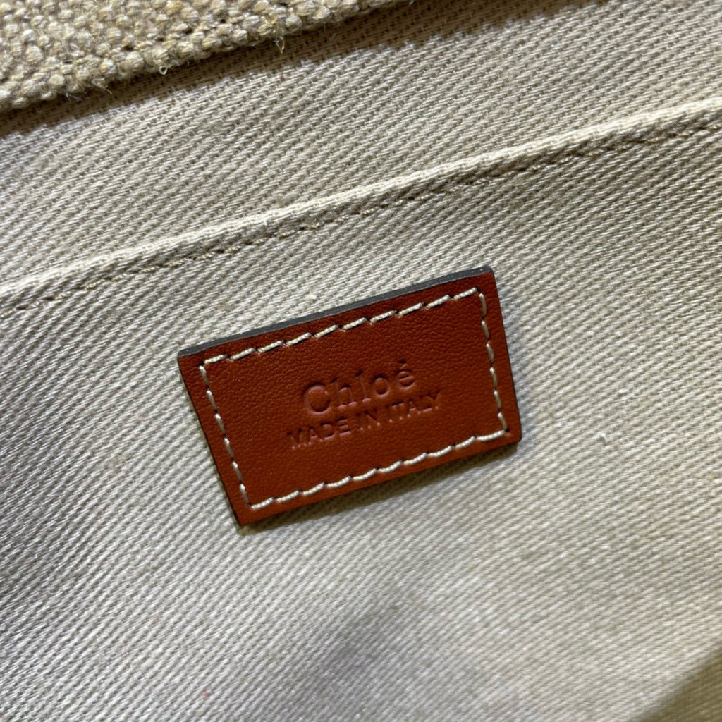LOEWE LOE WOODY 37 BAG IN CANVAS