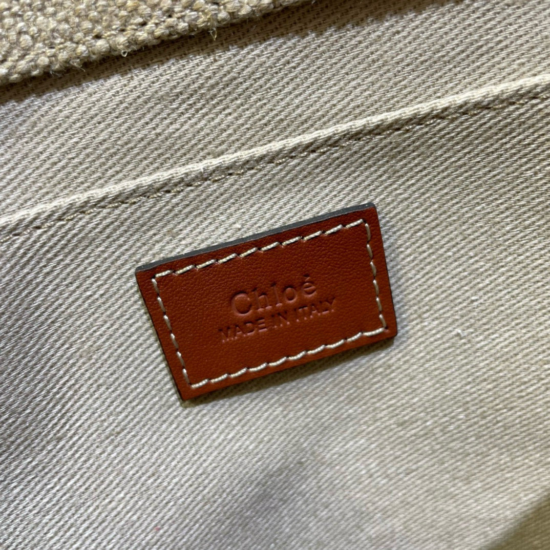 LOEWE LOE WOODY 37 BAG IN CANVAS