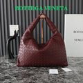 BOTTEGA VENETA LARGE HOP 54 IN BURGUNDY LAMBSKIN