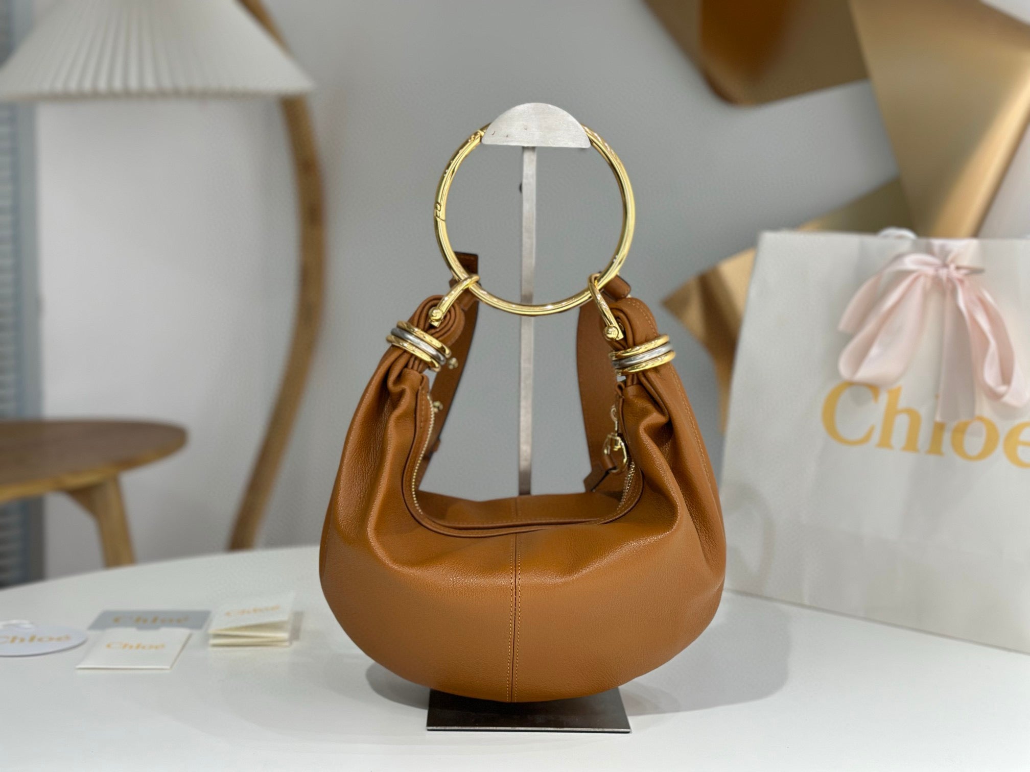 CHANEL Chlo Bracelet Hobo Bag 'Clay Brown'