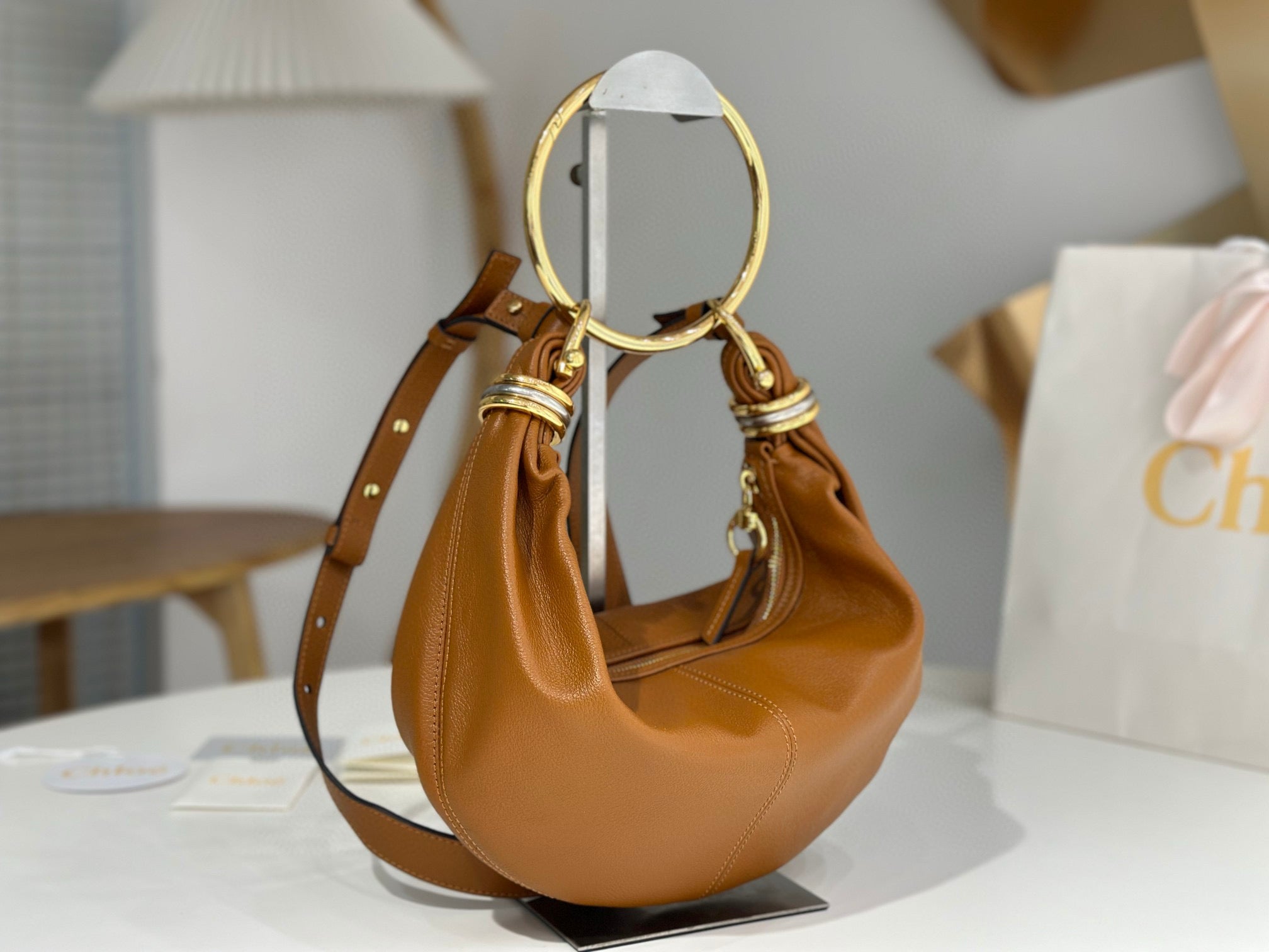 CHANEL Chlo Bracelet Hobo Bag 'Clay Brown'
