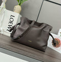 LOEWE LOE 30 FLAMENCO PURSE BUCKET IN CHESTNUT BROWN CALFSKIN