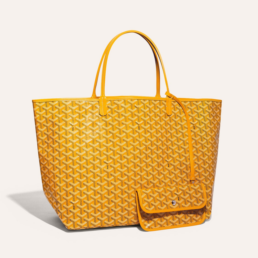 GOYARD SAINT LOUIS GM 40CM YELLOW CANVAS