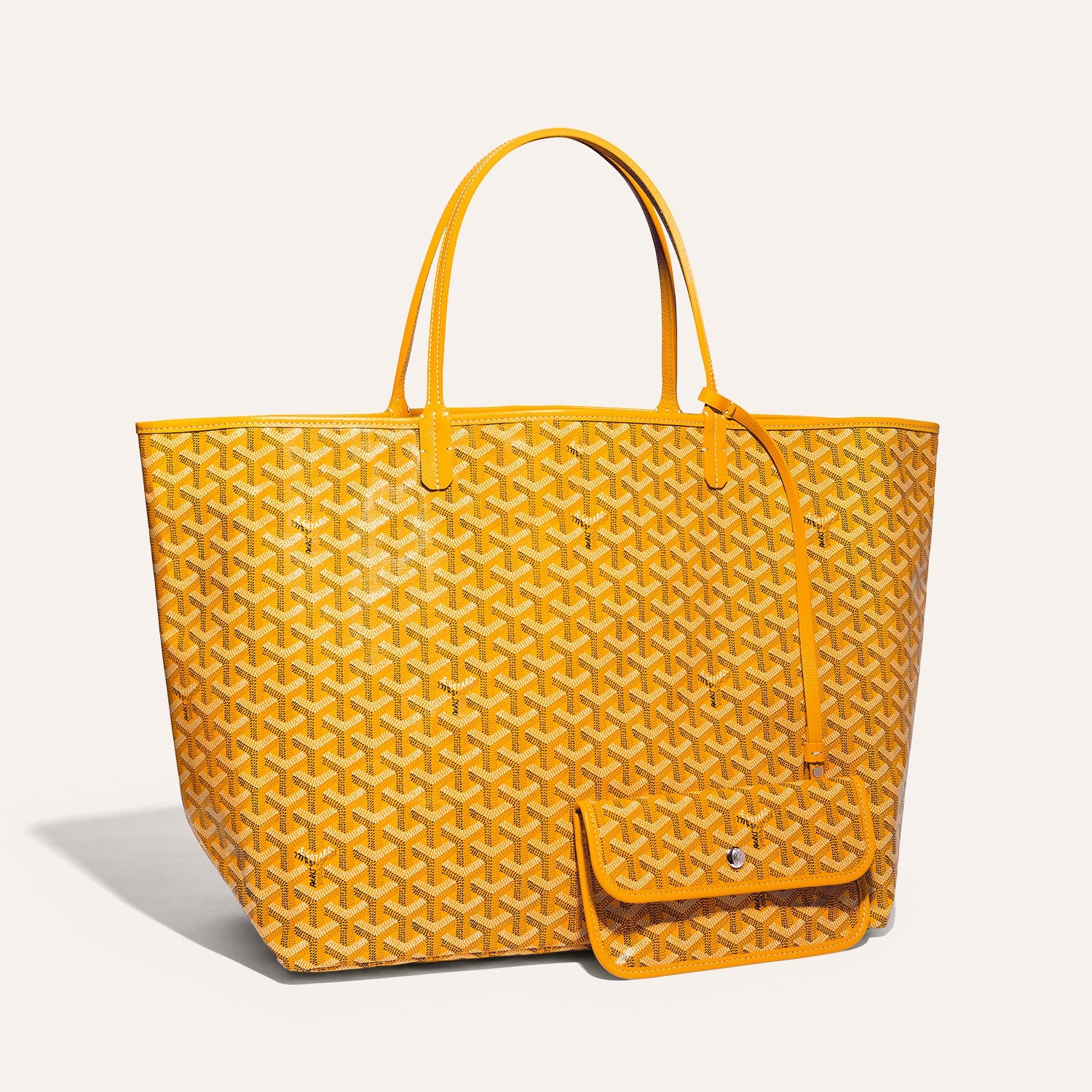GOYARD SAINT LOUIS GM 40CM YELLOW CANVAS
